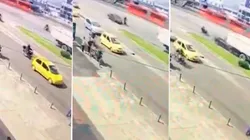 Video viral: conductor vivió después de impactante accidente en Bogotá