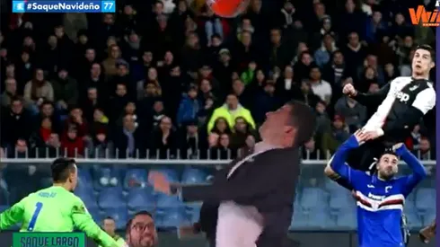 En Saque Largo revivieron el gol de Cristiano y mataron de la risa a todos