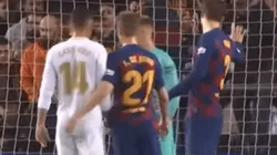 Lo defendió: la reacción de Piqué ante los insultos a Sergio Ramos