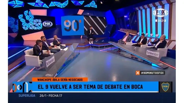 En 90 Minutos eligieron a los mejores delanteros de Boca después de Palermo