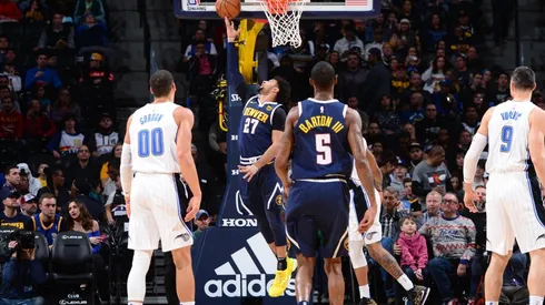 Jamal Murray y el punto en su propio aro