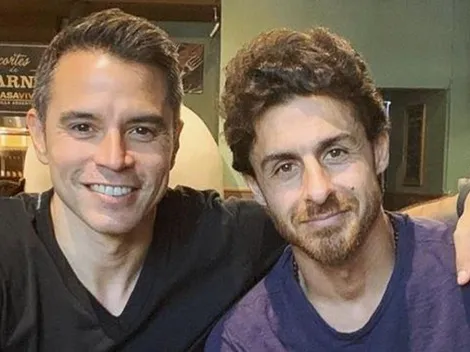 Saviola subió foto con Aimar y un jugador de Boca apareció en los comentarios