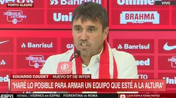 Coudet dirigirá al Inter en la Copa Libertadores.