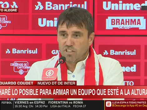 ¿Lo convence? Eduardo Coudet habló de sus pretensiones con Paolo Guerrero