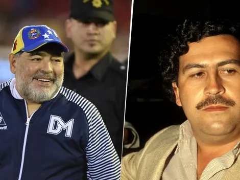 Maradona habló de Pablo Escobar y mandó un mensaje a los jóvenes: "No a las drogas"