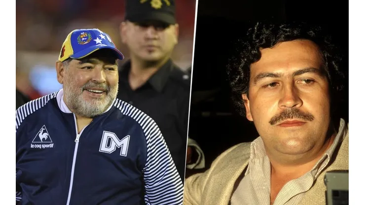 Maradona habló de Pablo Escobar y mandó un mensaje a los jóvenes: "No a las drogas"