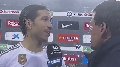 Sergio Ramos explotó después del Clásico contra el arbitraje por los penales