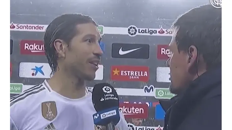 Sergio Ramos explotó después del Clásico contra el arbitraje por los penales