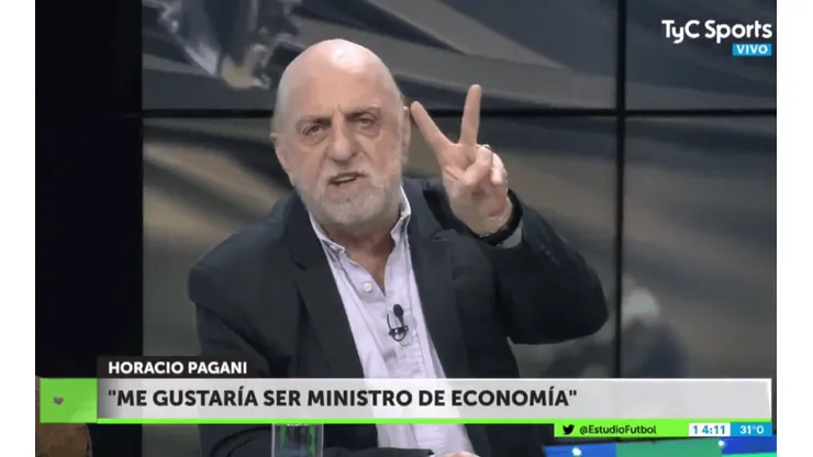 Pagani se postuló como Ministro de Economía y anunció cinco medidas