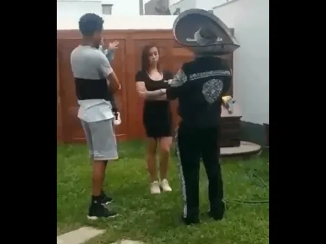 Gallese le llevó mariachis a Claudia para que lo perdone por su infidelidad