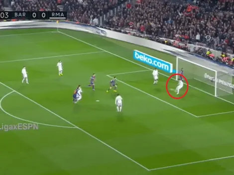 Sergio Ramos se vistió de héroe y evitó el gol de Messi