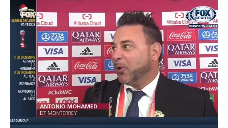 La emotiva charla del Turco Mohamed con su plantel previo al duelo con Liverpool