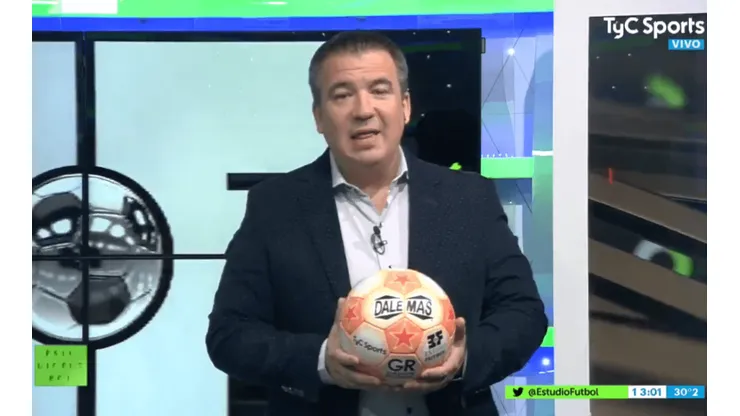Video: así contó Recondo que Estudio Fútbol dejará de estar al aire durante la semana en TyC Sports