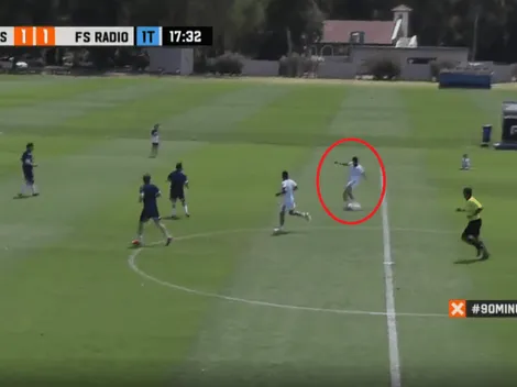 Sigue vigente: Abreu marcó un gol magistral desde mitad de cancha