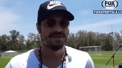 Daniel Osvaldo lo gastó a Ruggeri en la previa del partido de Fox Sports