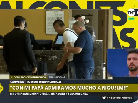 Emiliano Díaz, sobre Riquelme: "El único defecto que tiene es que jugó en la contra"