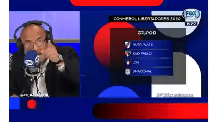 Peter Arévalo es panelista en Fox Sports Radio Perú.