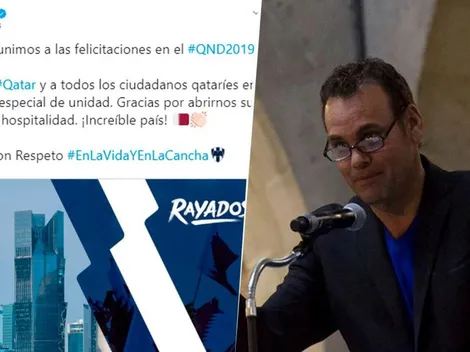 David Faitelson ironizó sobre el tuit que dedicó Rayados a Qatar