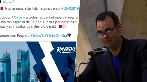 David Faitelson ironizó sobre el tuit que dedicó Rayados a Qatar