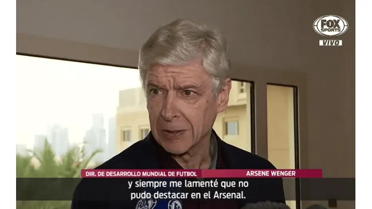 Viejos conocidos: Wenger llenó de elogios a Vela
