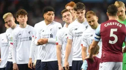 NO COMPITIÓ. La lógica se dio para el Sub 19 del Liverpool.
