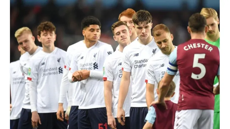 NO COMPITIÓ. La lógica se dio para el Sub 19 del Liverpool.