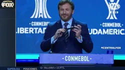 El presidente de Conmebol agarró el celular ¡y puso "Yo soy sabalero"!