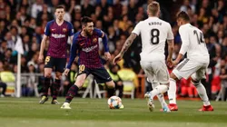 Barcelona se impone como favorito ante el Real Madrid en el clásico del fútbol español. (Foto: Getty Images).