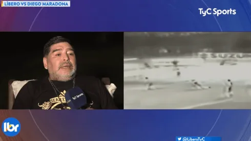 Maradona eligió el gol favorito de su carrera