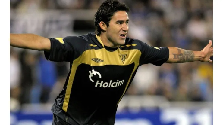 Claudio Bieler en Liga de Quito.