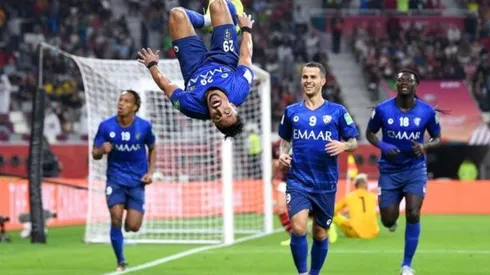 De la cabeza: Al-Hilal se fue al entretiempo ganándole a Flamengo