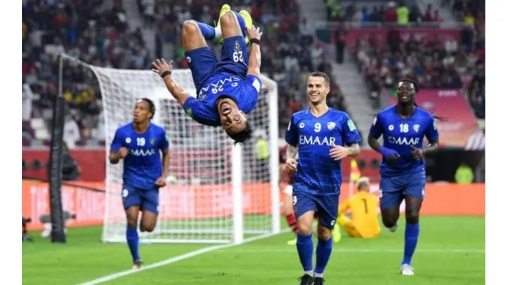 De la cabeza: Al-Hilal se fue al entretiempo ganándole a Flamengo