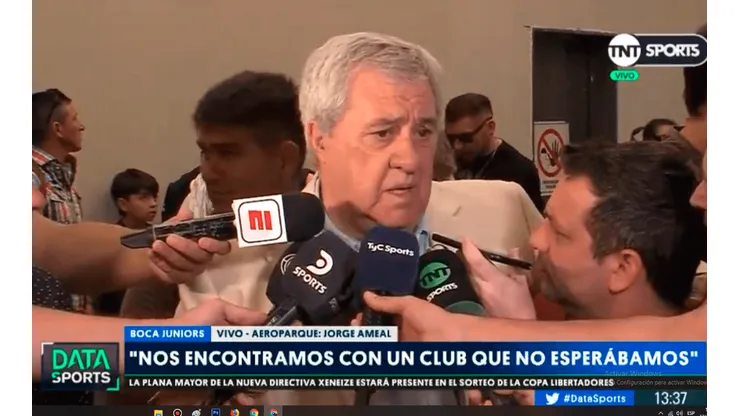 Ameal y un palo para Angelici: "Hizo un desastre, hay que ordenar todo"