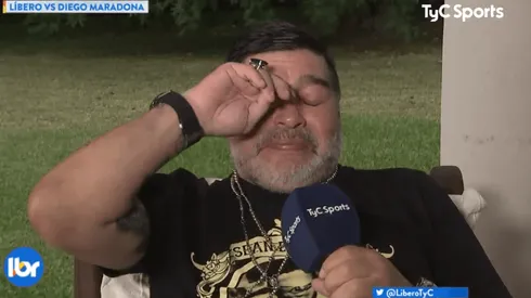 Lloramos todos: la emoción de Maradona al recordar a su madre
