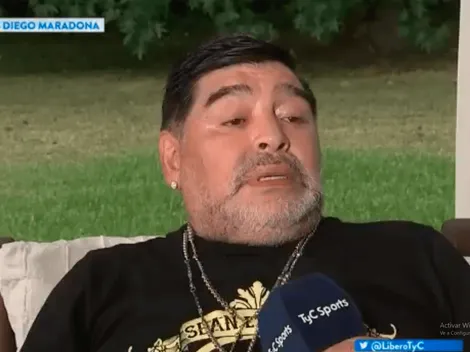 Maradona: "No me sentaría a tomar un café con Riquelme"