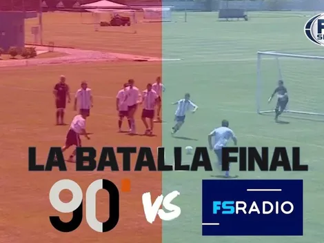 A qué hora es el partido de 90 minutos vs. FOX Radio