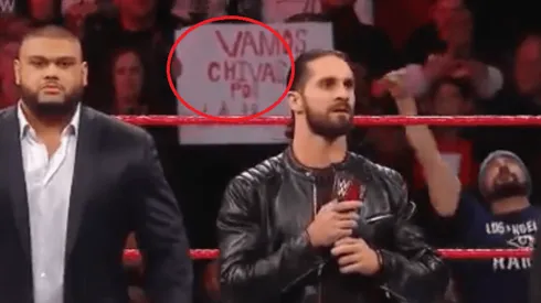 Apareció una leyenda en alusión a Chivas en la transmisión de la WWE