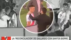 Lo que nadie te mostró: así se reconciliaron Borré y Gallardo