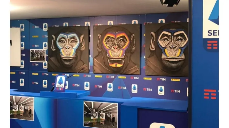 Insólito: la Serie A armó una campaña anti-racismo utilizando monos