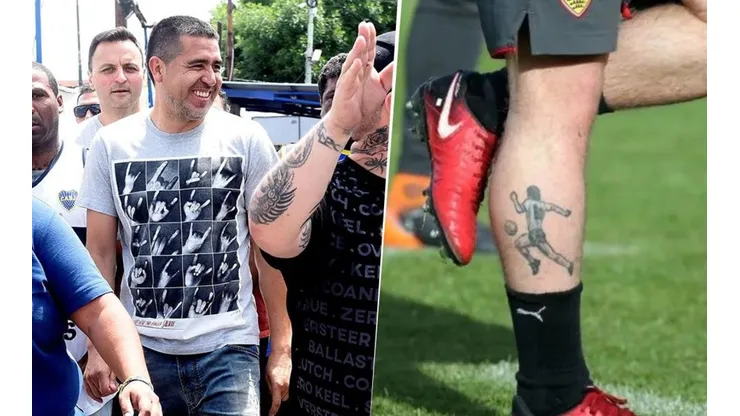 Tiene a Maradona tatuado, es ideal para Boca y Riquelme pidió preguntar por él