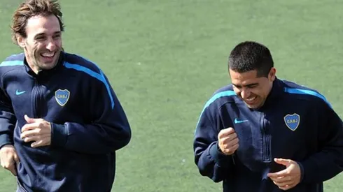 Eran otras épocas para Schiavi y Riquelme.