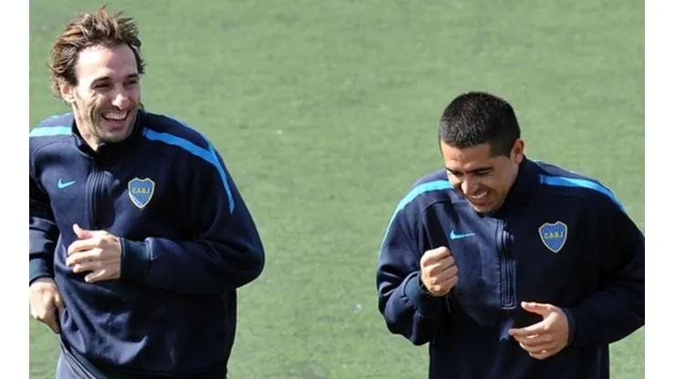 Eran otras épocas para Schiavi y Riquelme.