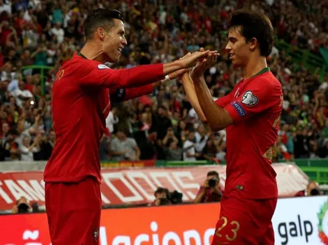 Joao Félix: "Me gustaría jugar con Cristiano Ronaldo en un club"