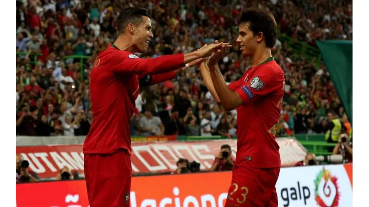Joao Félix: "Me gustaría jugar con Cristiano Ronaldo en un club"