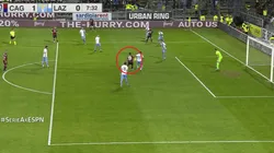 Olfato goleador: Gio Simeone anticipó a todos y puso el 1-0 contra la Lazio