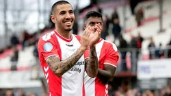Sergio Peña y Araujo son del Emmen de la primera división holandesa.