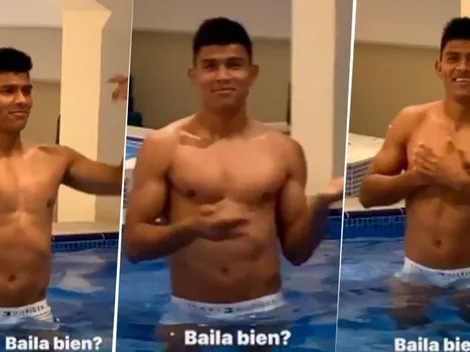 Video: el baile de Jesús Gallardo en la piscina que es furor en las redes