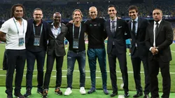 Furia blanca: una leyenda de Real Madrid posó con la camiseta de Barcelona