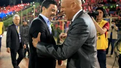 Mosquera se enfrentó a River en la Libertadores 2017.