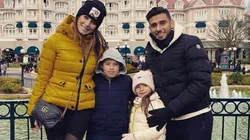 Salvio subió foto en Disney, le pegaron en los comentarios y él respondió